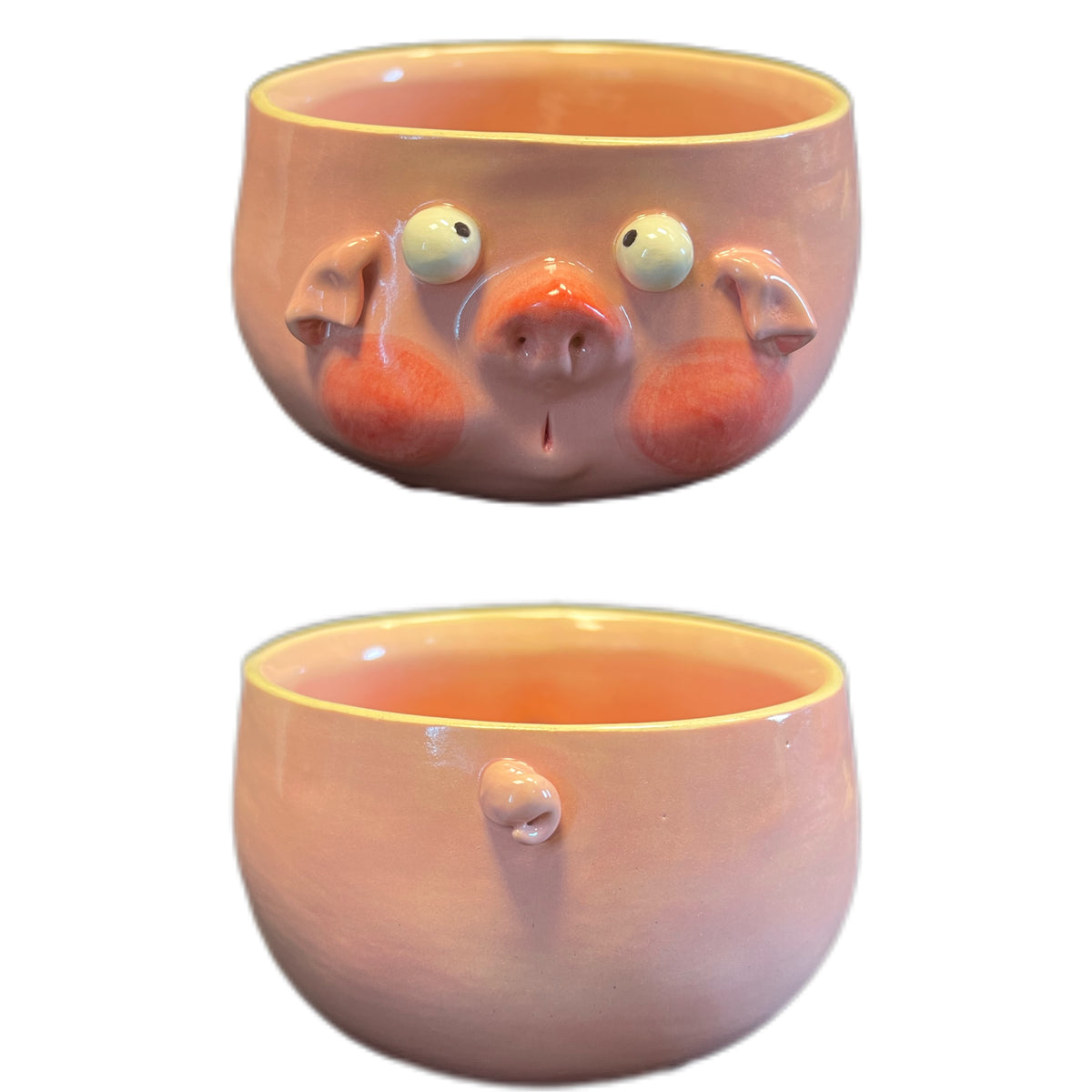 Piggy Ceramic Bowl