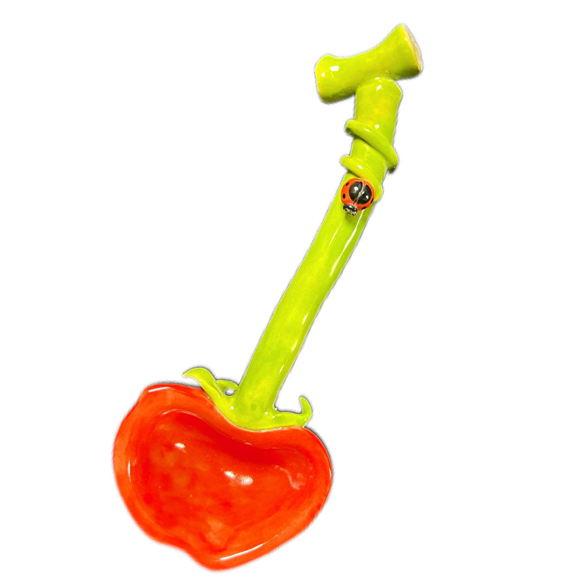 Strawberry Ceramic Spoon