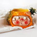 Pineapple Pig Ceramic Bowl