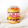 Hamburger Pig Straw Cup