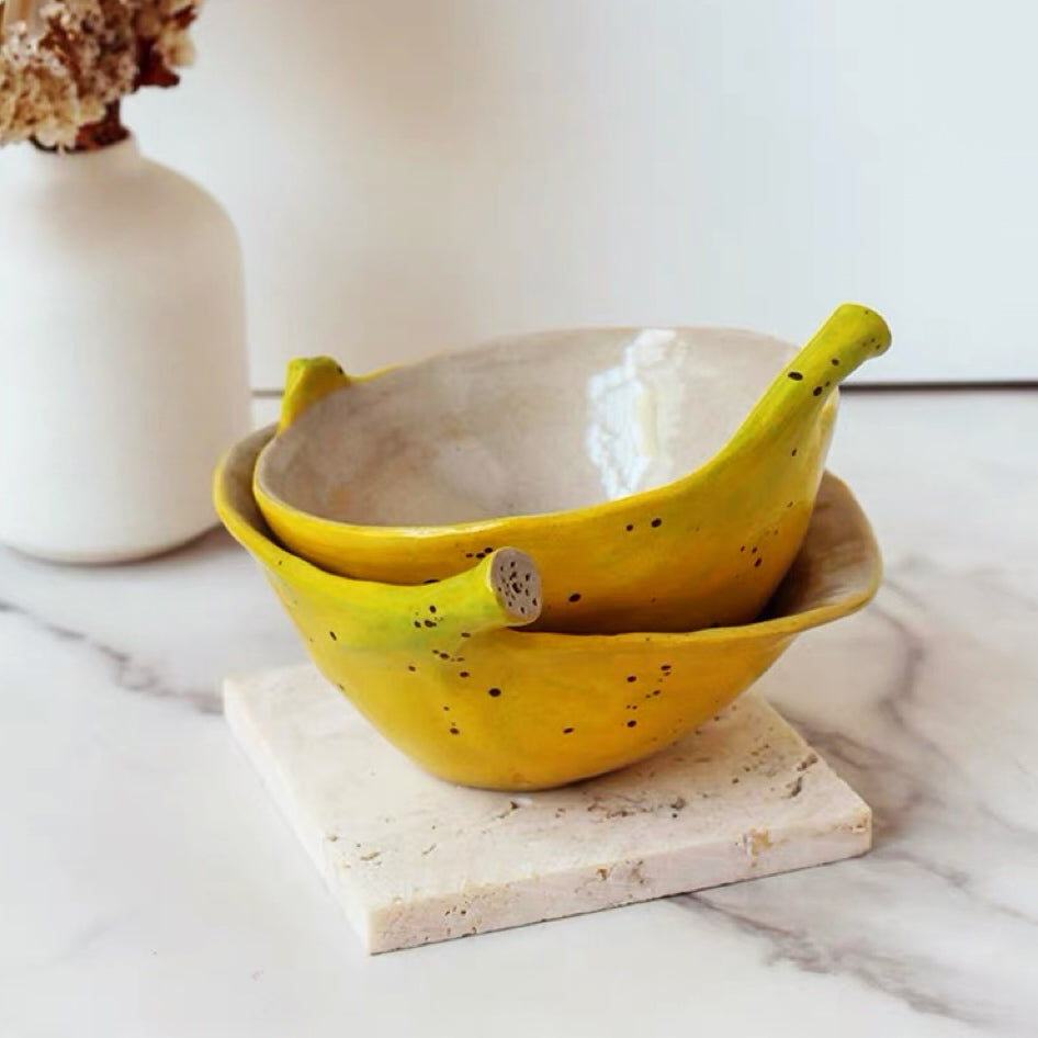 Banana Ceramic Bowl