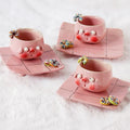 Donut Pig Ceramic Cup