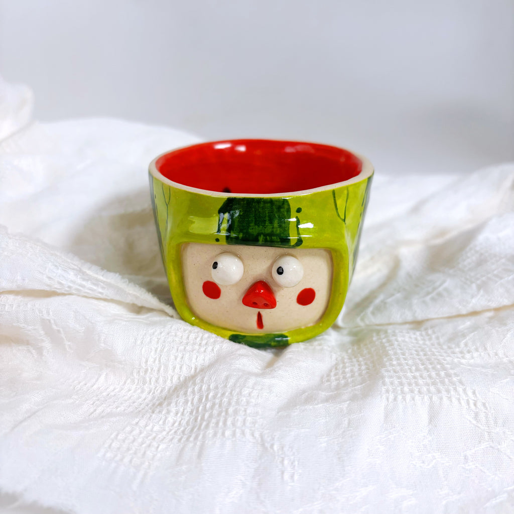 Watermelon Cartoon Ceramic Mug