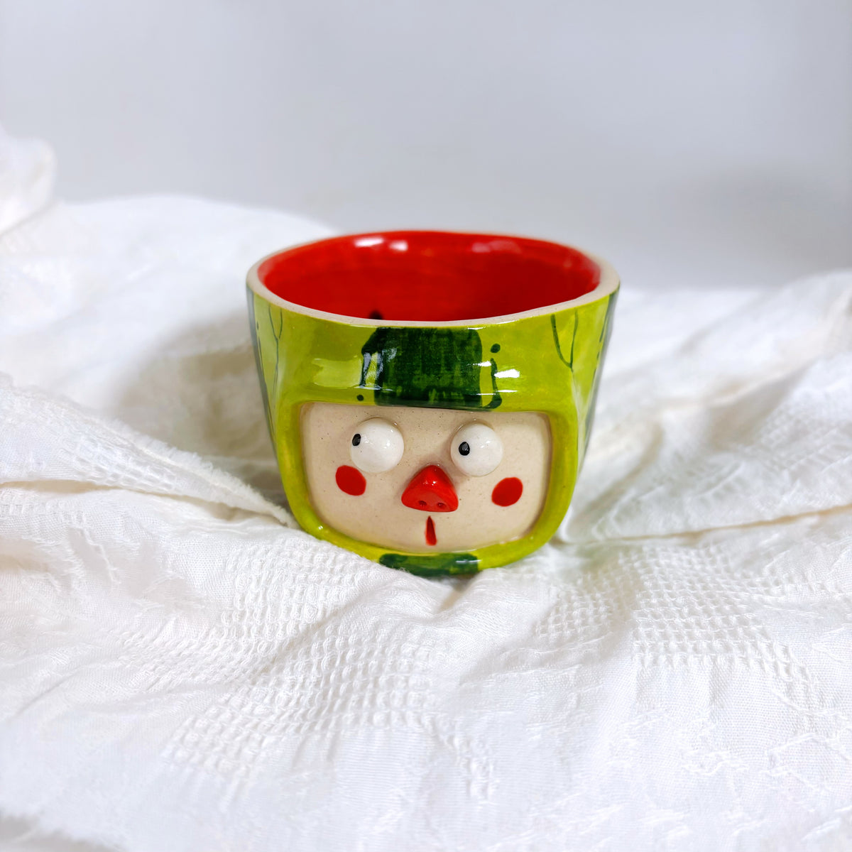 Watermelon Cartoon Ceramic Mug