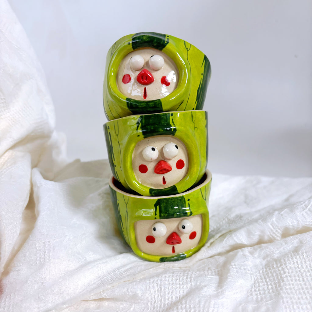 Watermelon Cartoon Ceramic Mug