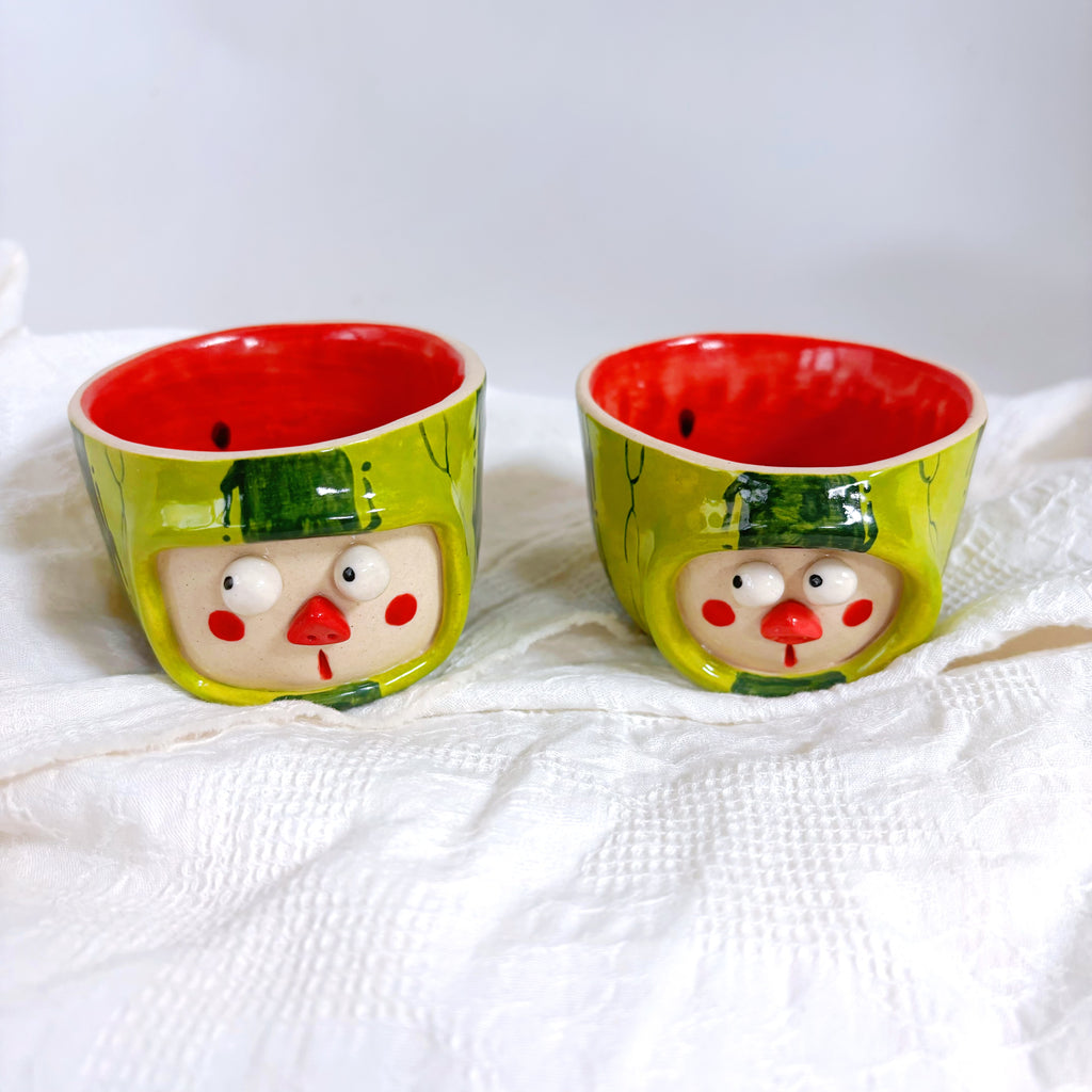 Watermelon Cartoon Ceramic Mug