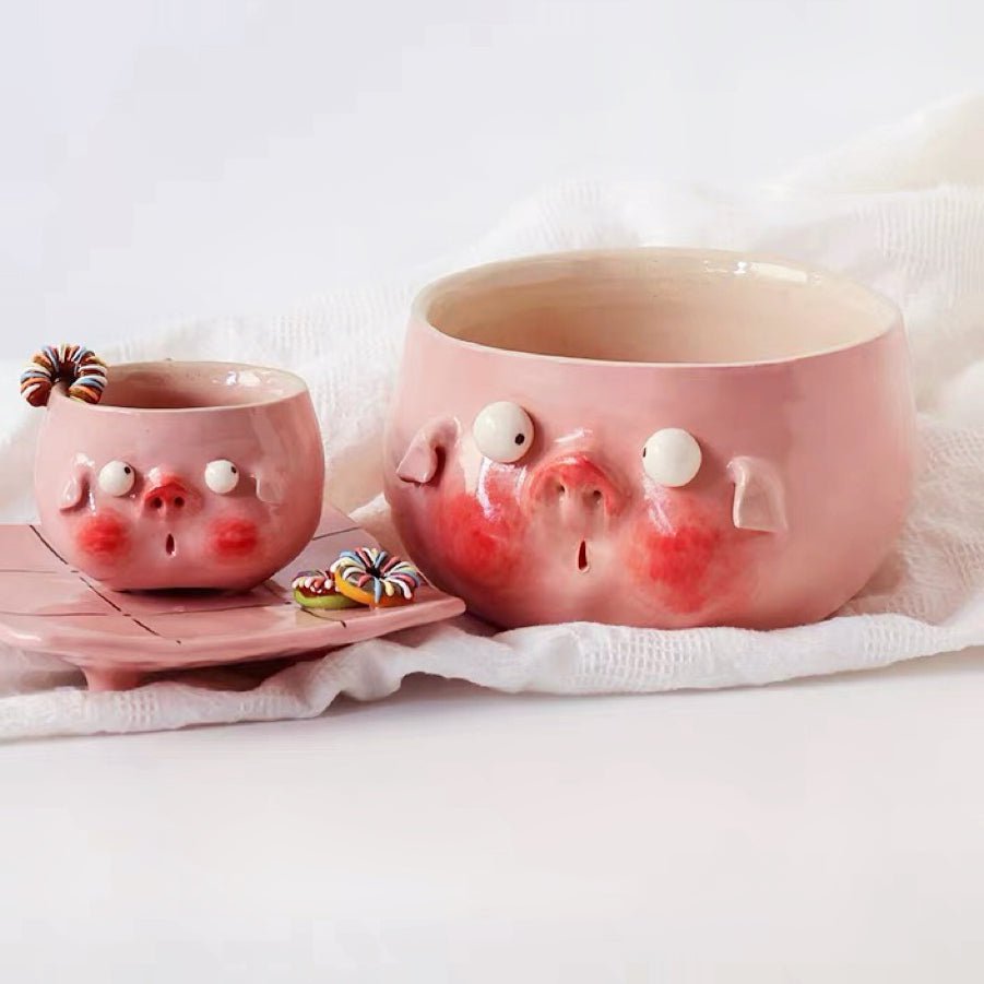 Piggy Ceramic Bowl