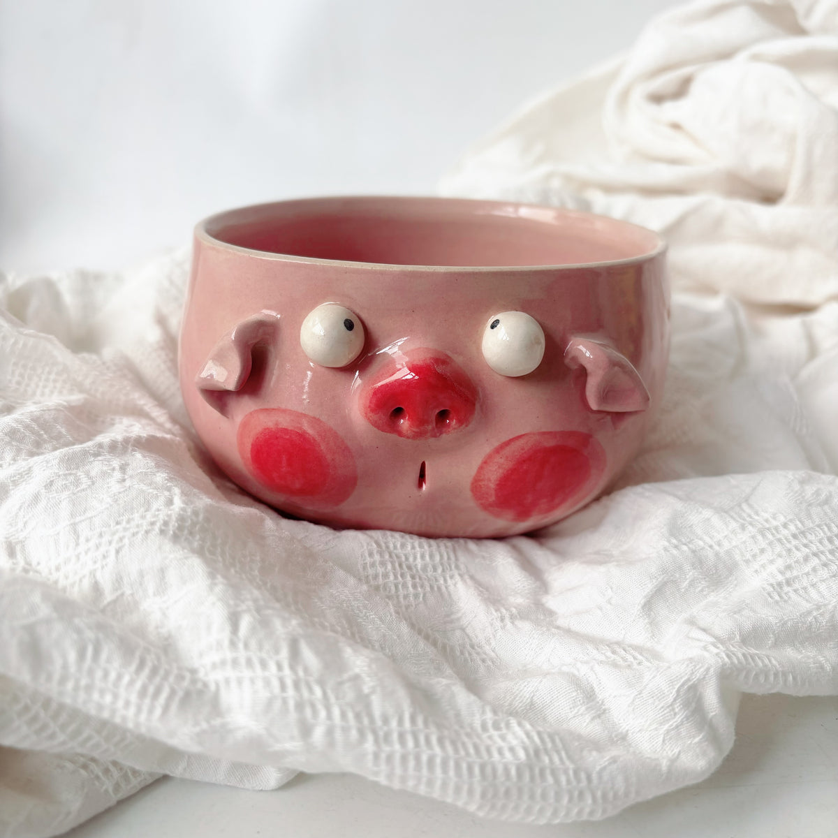 Piggy Ceramic Bowl