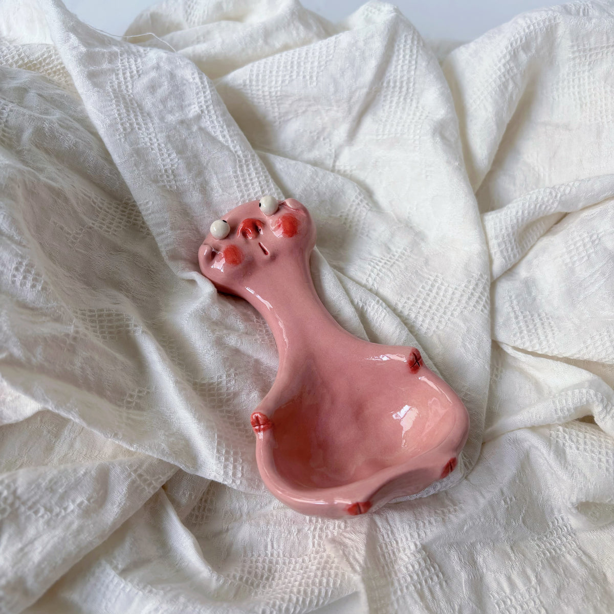Piggy Ceramic Spoon