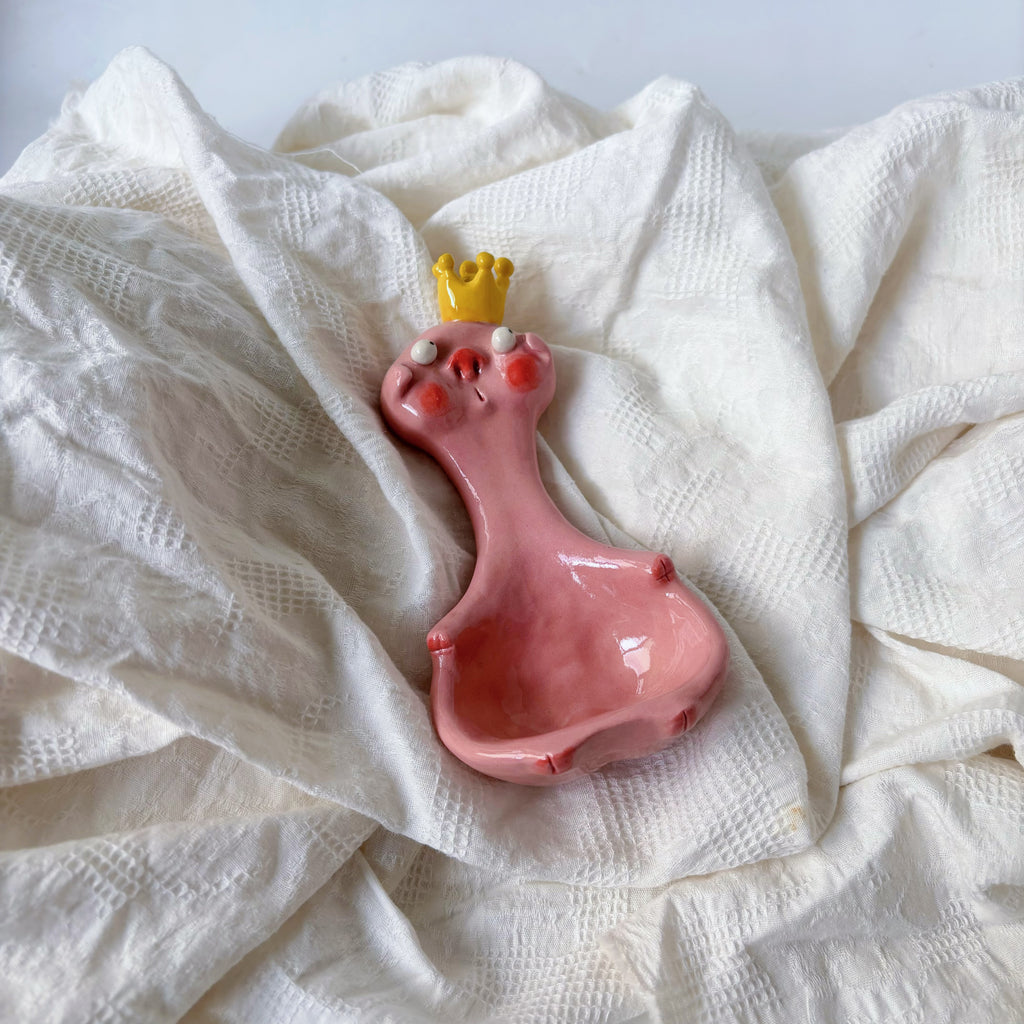 Piggy Ceramic Spoon