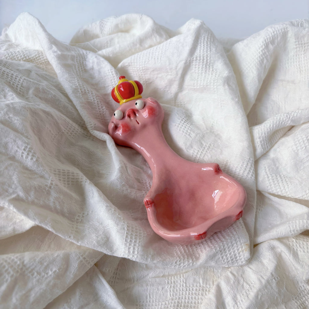 Piggy Ceramic Spoon