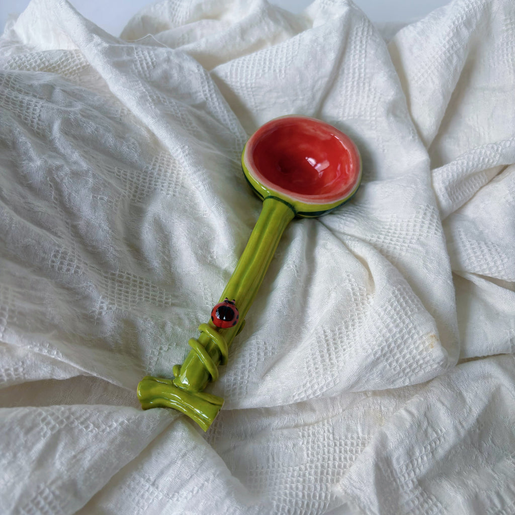 Watermelon Ceramic Spoon